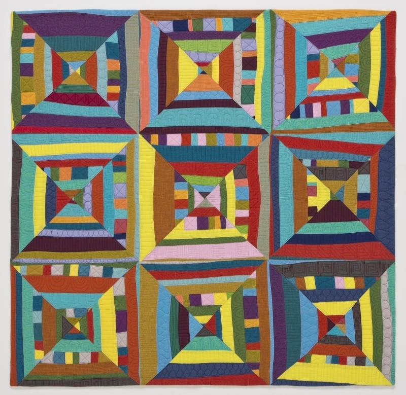 Lines+Triangles=Squares 34H x 34W $2,250