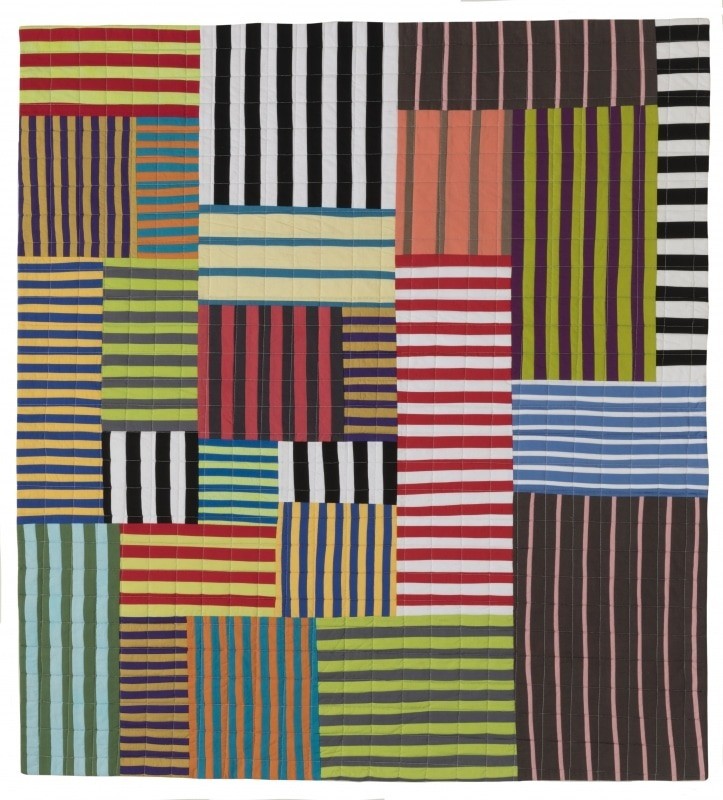Striped Chaos 52H x 46W $2,500